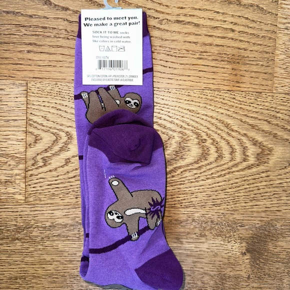 Sloth socks - Picture 2 of 2